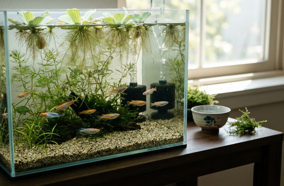 Het kweken van Medaka-rijstvissen is een fascinerend avontuur