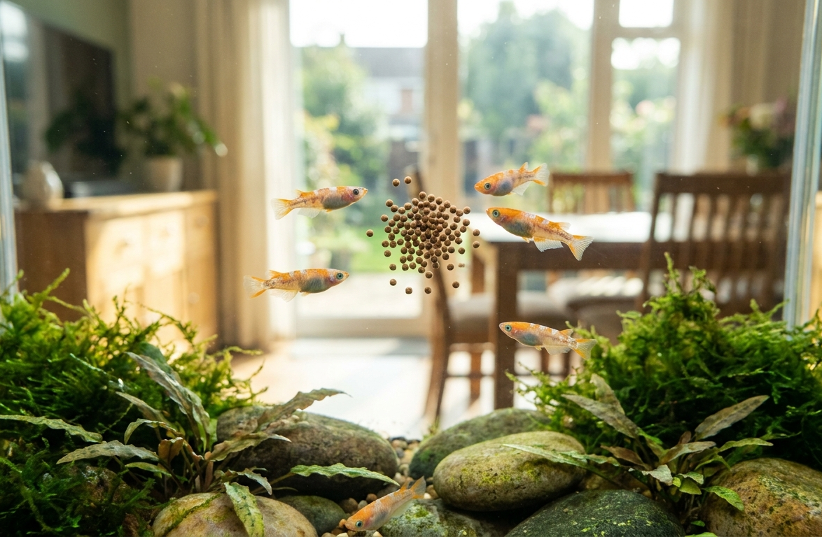 Goed voer maakt het verschil voor jouw jonge medaka