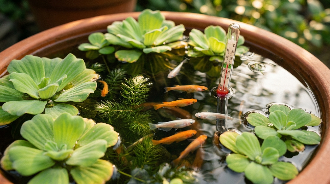 Praktische zomertips voor gezonde Medaka in warm water
